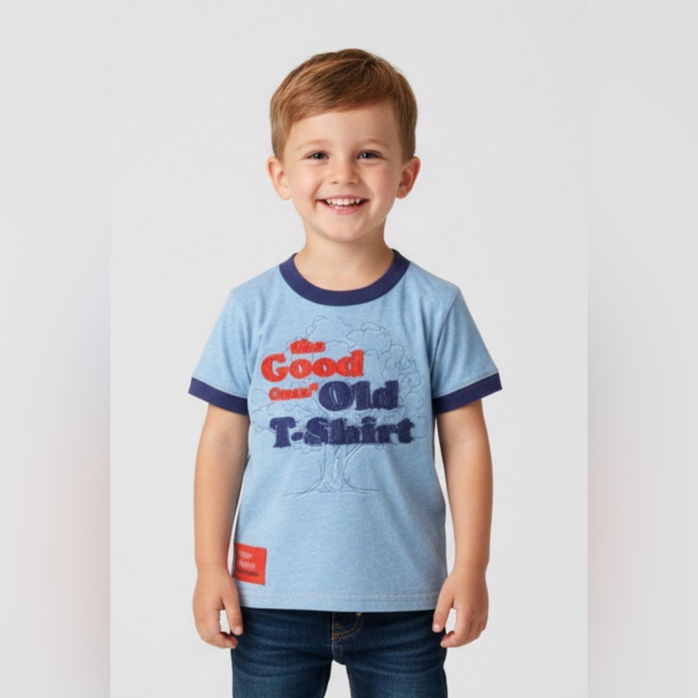 Matilda Jane The Good Ones Boys Light Blue Graphic Tee Shirt 2T